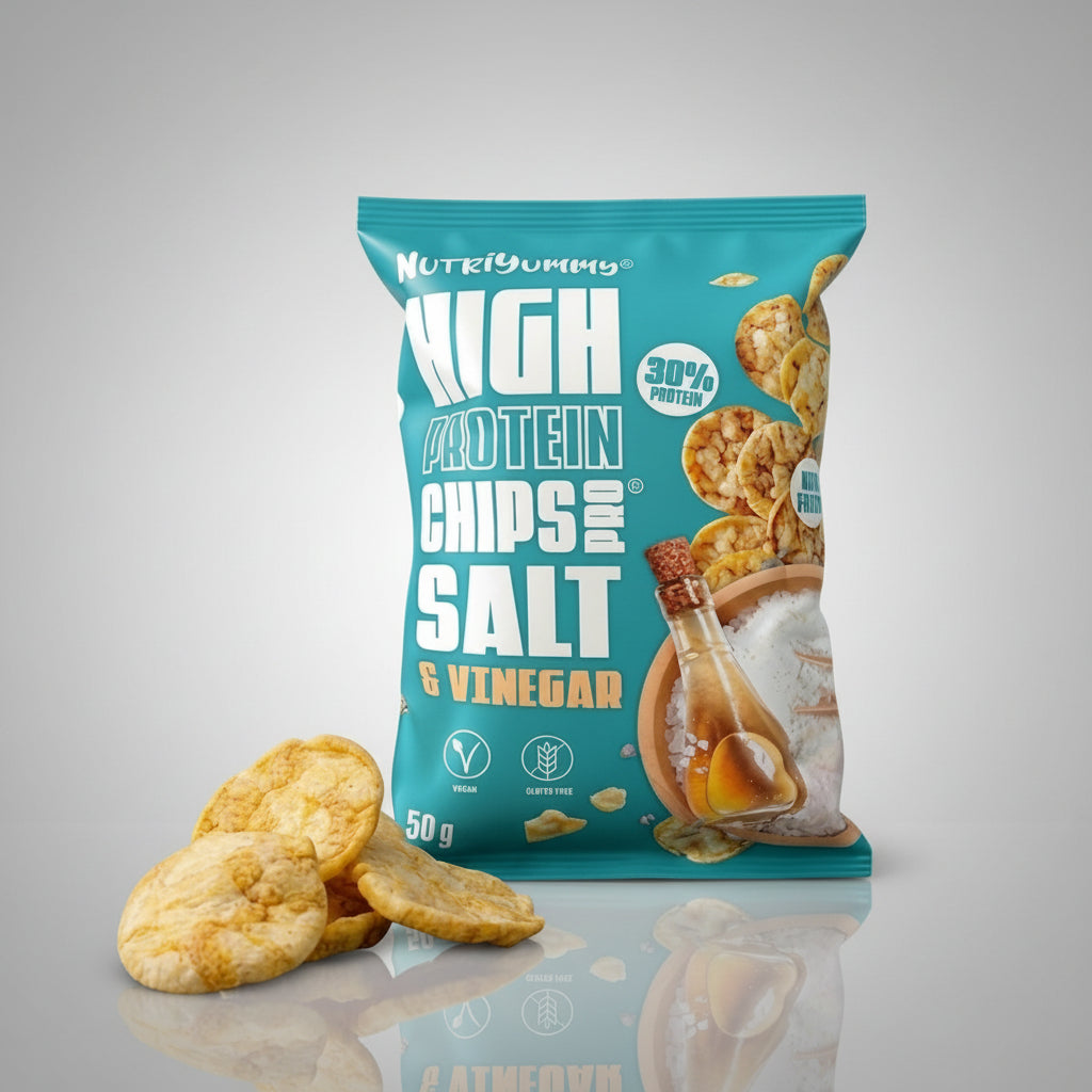 NUTRIYUMMY HIGH PROTEIN CHIPSPRO SALT & VINEGAR