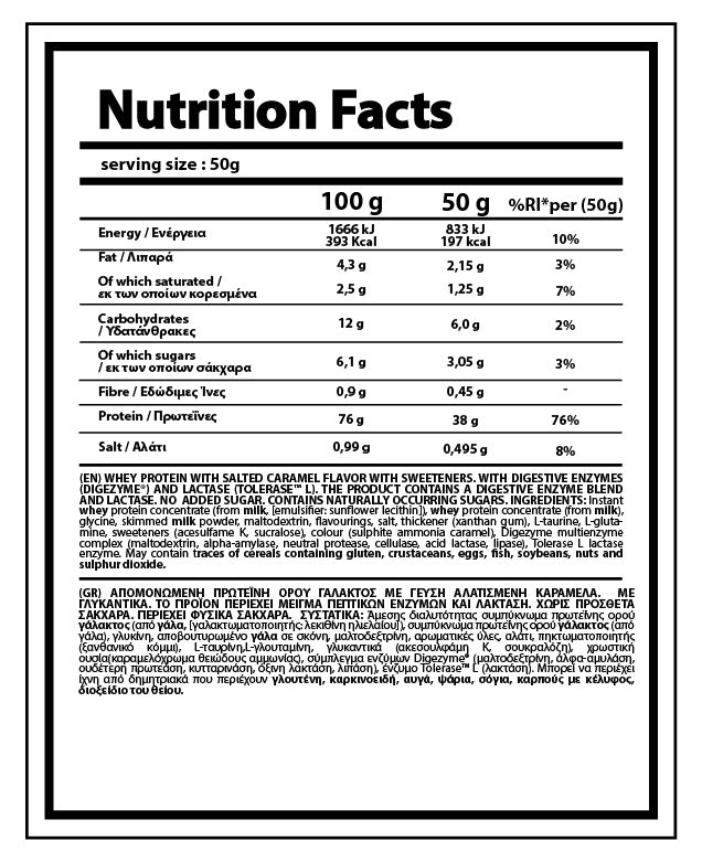 NUTRIYUMMY PREMIUM WHEY - SALTED CARAMEL
