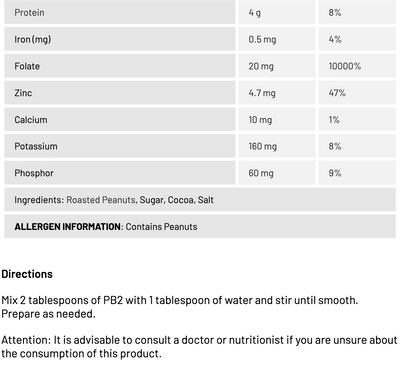 PB2 POWDERED PEANUT BUTTER COCOA 453G - BELL PLANTATION
