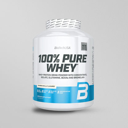 BIOTECH USA 100% PURE WHEY 2.27 KG BOURBON VANILLA