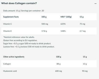 BIOTECH USA - COLLAGEN 300 G - BLACK RASPBERRY