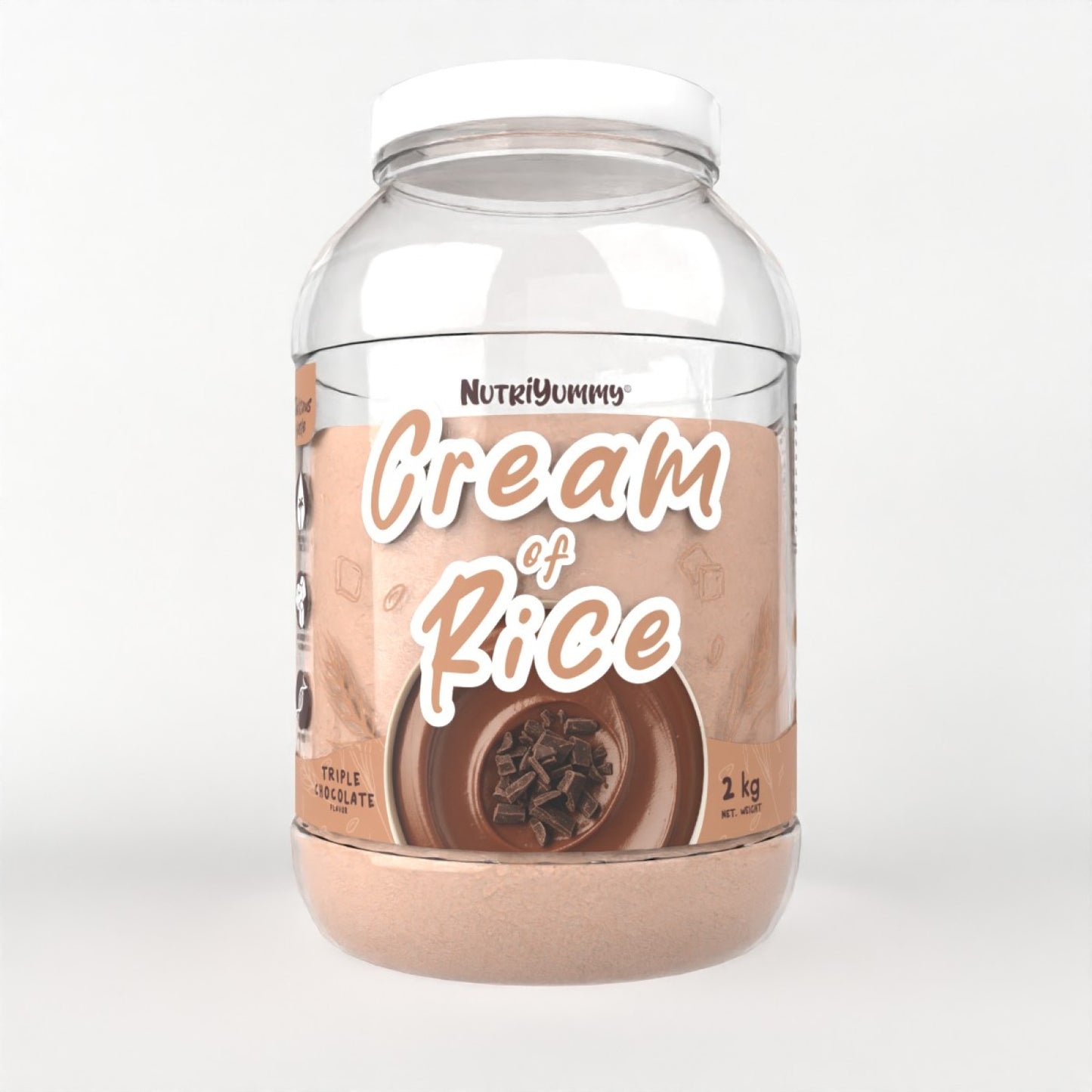 NUTRIYUMMY CREAM OF RICE TRIPLE CHOCOLATE 2KG