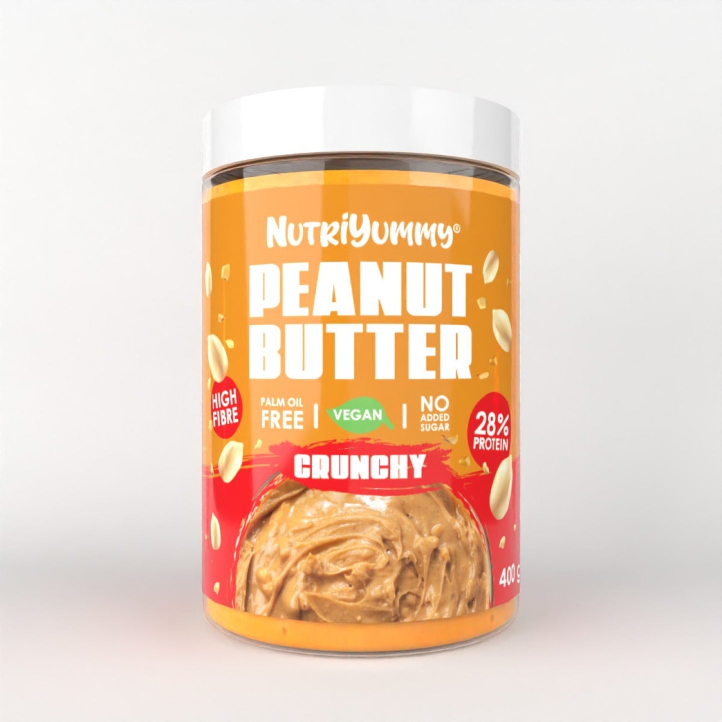 NUTRIYUMMY PEANUT BUTTER CRUNCHY 400G