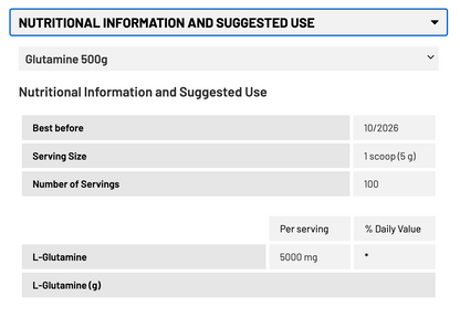 GLUTAMINE OSTROVIT