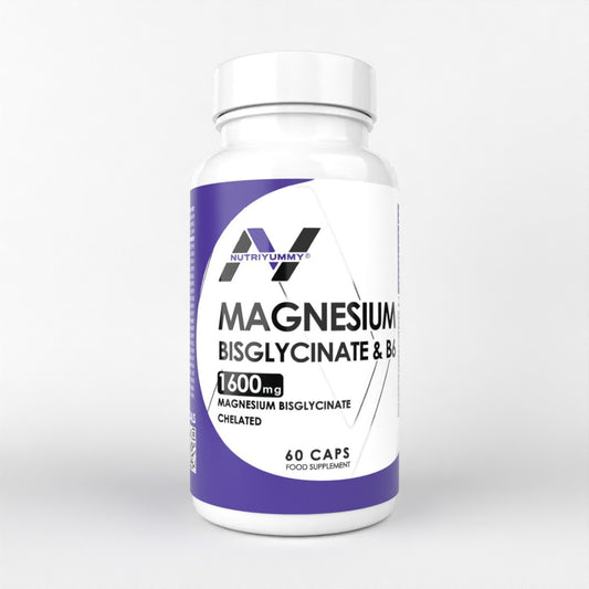 NUTRIYUMMY MAGNESIUM BISGLYCINATE & B6 60 CAPS