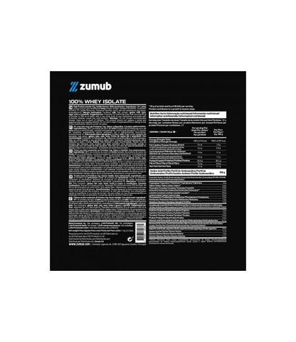 ZUMUB 100% WHEY ISOLATE VANILLA
